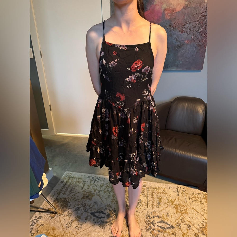 Flowy Free People Floral Dress